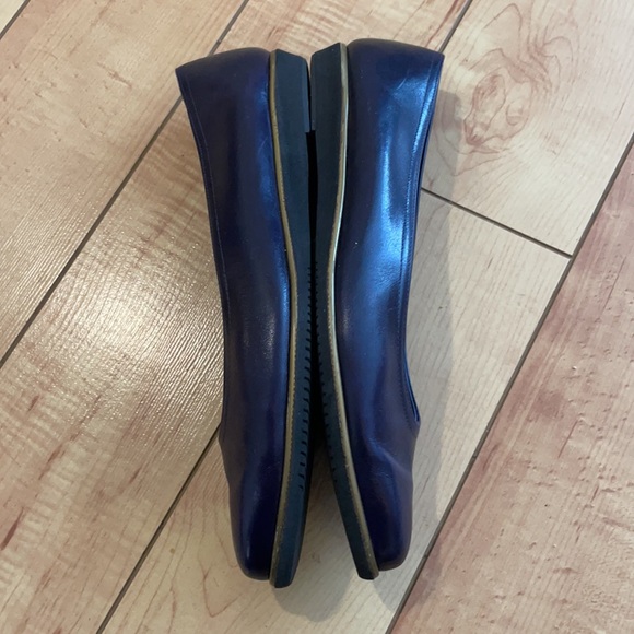 Salvatore Ferragamo Flats Eggplant Color Size 9.5 - Picture 9 of 11